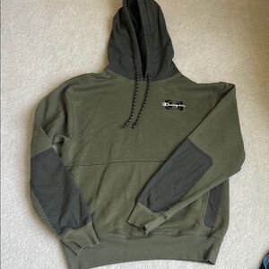 Champion Forest Green Pullover Hoodie